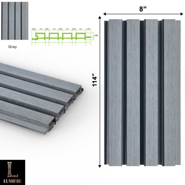 Outdoor Fluted Panels
